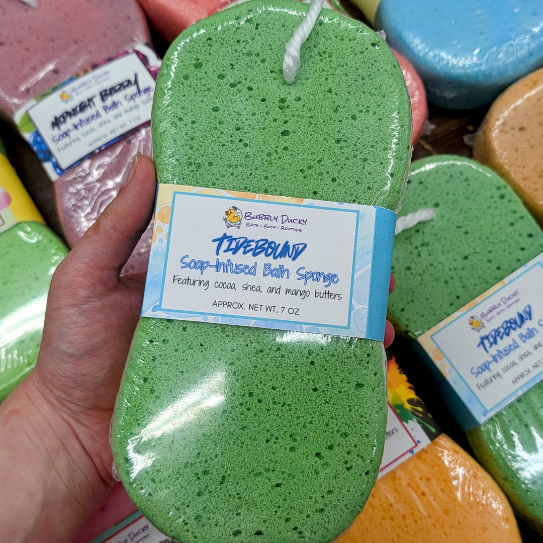 Tidebound Soap-Infused Bath Sponge