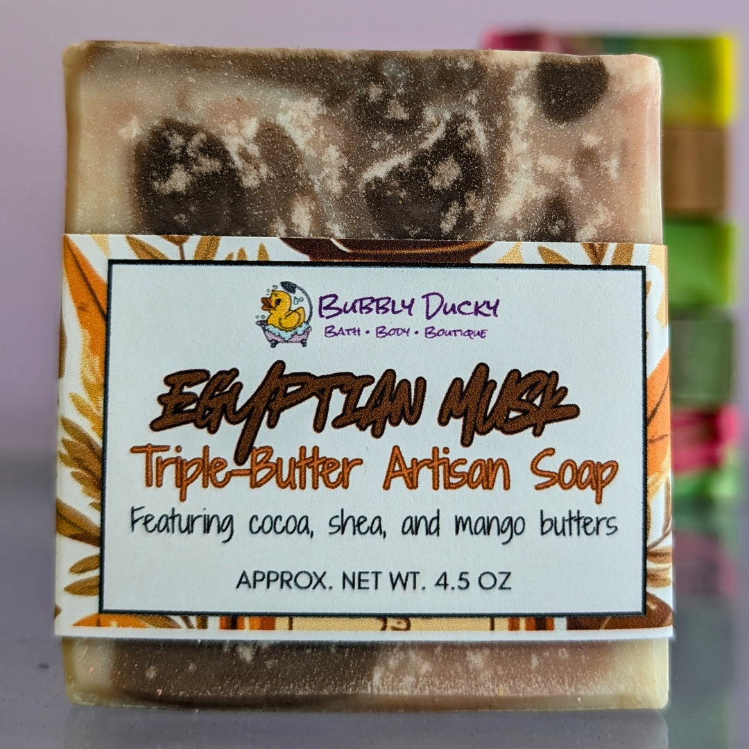 Egyptian Musk Triple-Butter Bar Soap