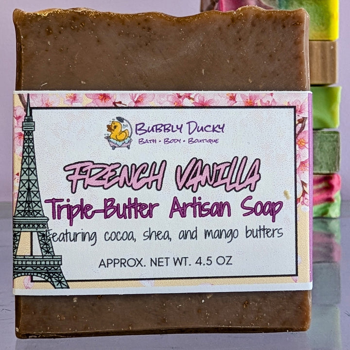 French Vanilla Triple-Butter Bar Soap