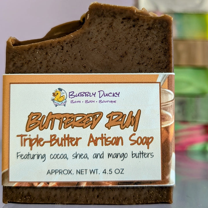 Buttered Rum Triple-Butter Bar Soap