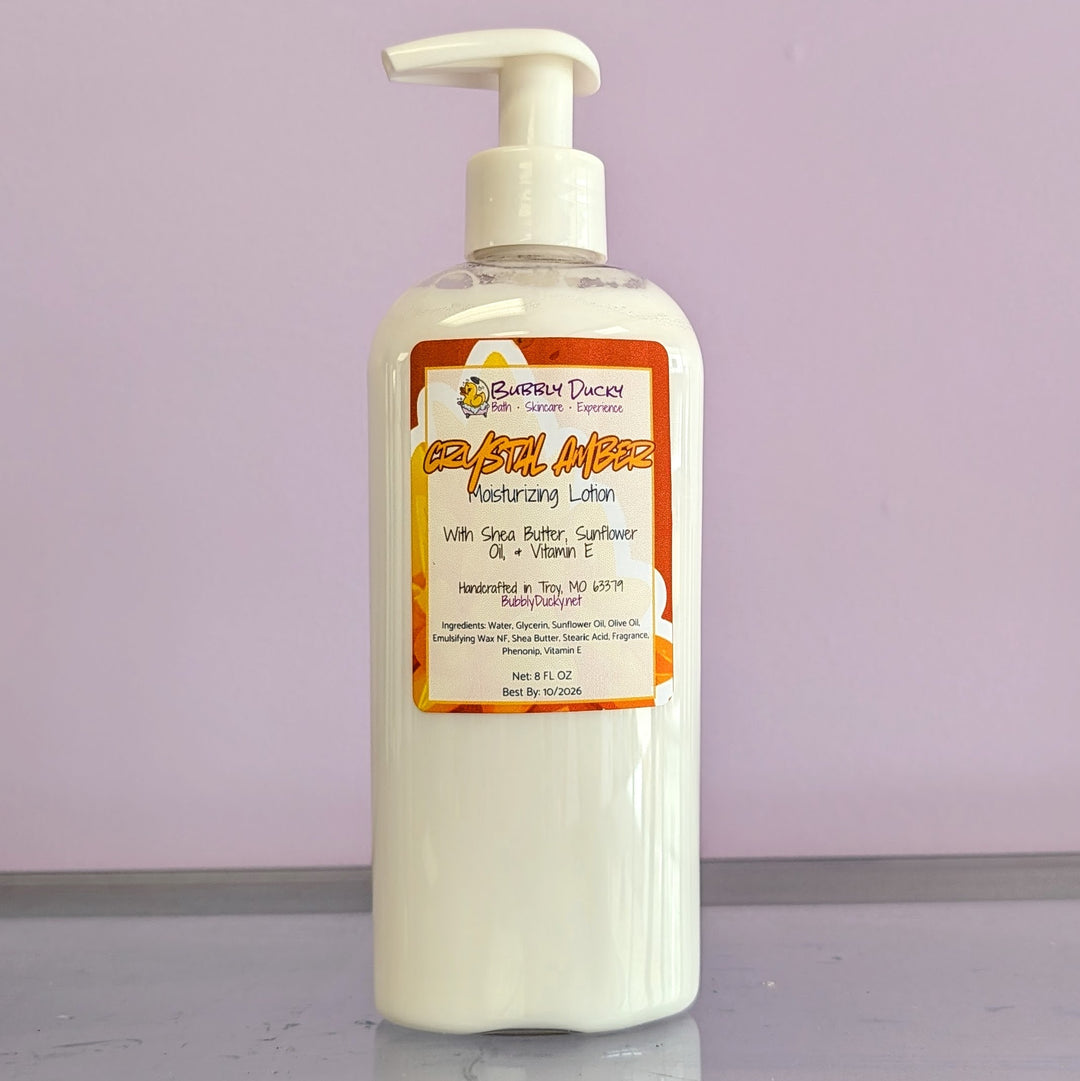 Crystal Amber Moisturizing Shea Lotion