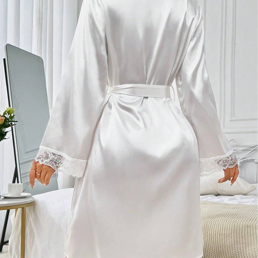 Simply Elegant Satin Robe