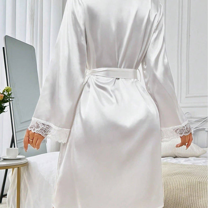 Simply Elegant Satin Robe