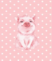 Pretty Little Piglet Pajamas