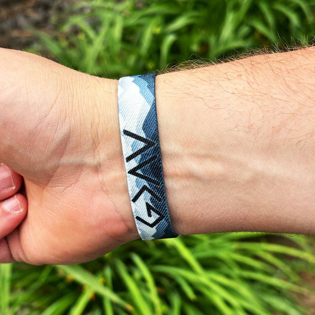 Gods Greater Than Highs and Lows NFC Bible Verse Bracelet