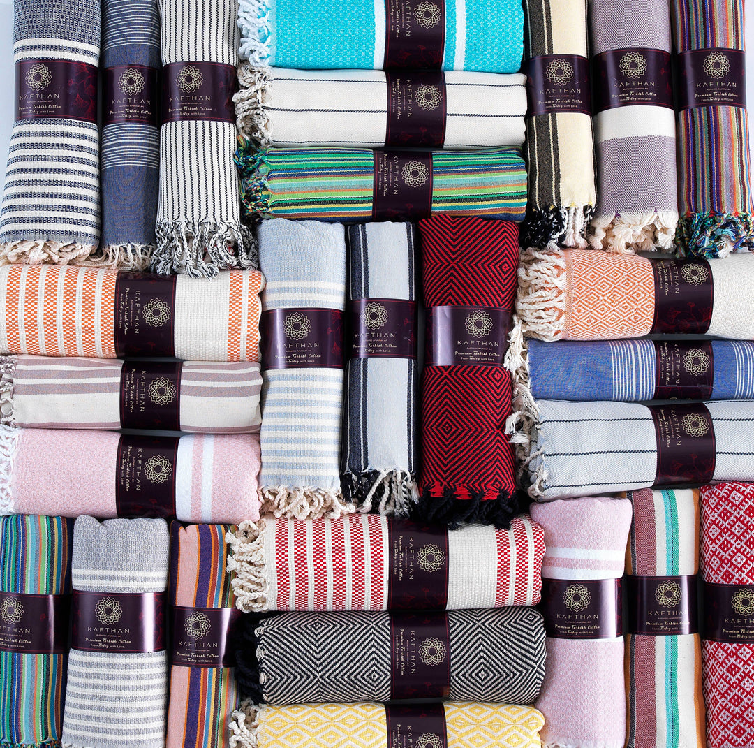 Assorted Turkish Cotton Bath/Beach Towels