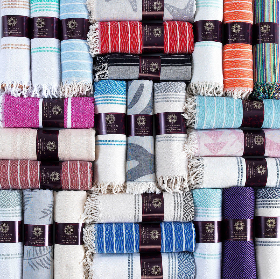 Assorted Turkish Cotton Bath/Beach Towels