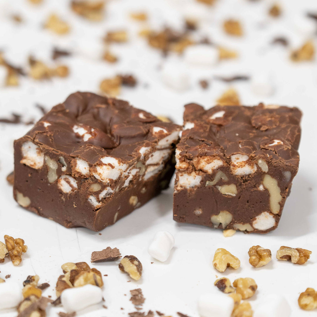Rocky Road 1/2 lb. Fudge Bar