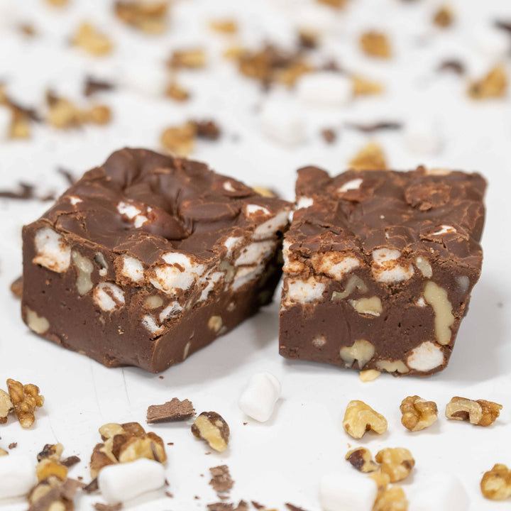 Rocky Road 1/2 lb. Fudge Bar