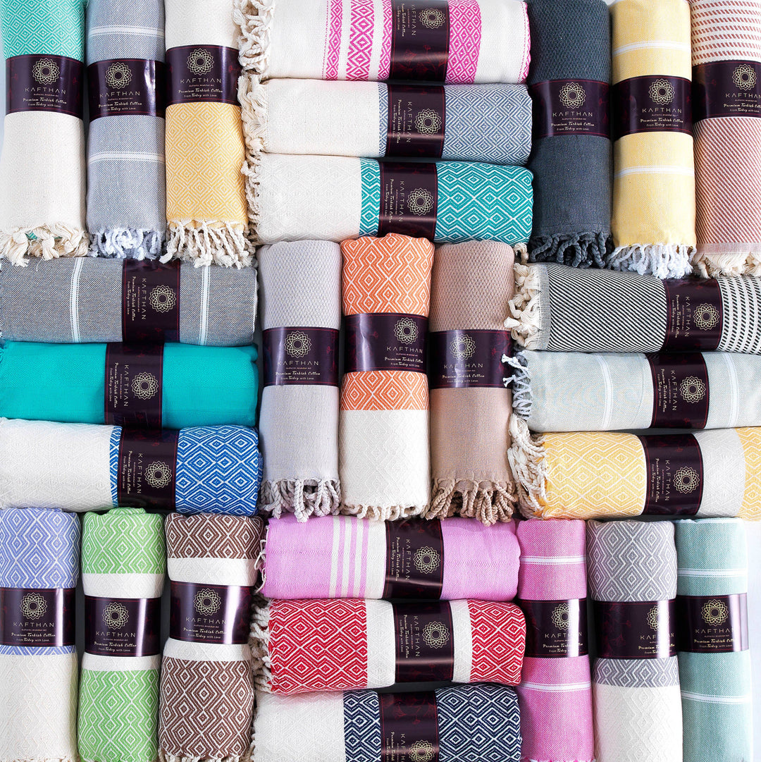 Assorted Turkish Cotton Bath/Beach Towels