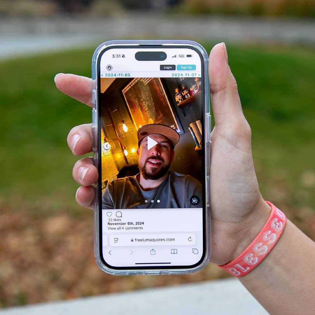 Blessed NFC Bible Verse Bracelet