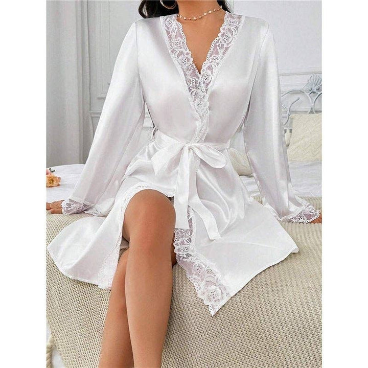 Simply Elegant Satin Robe