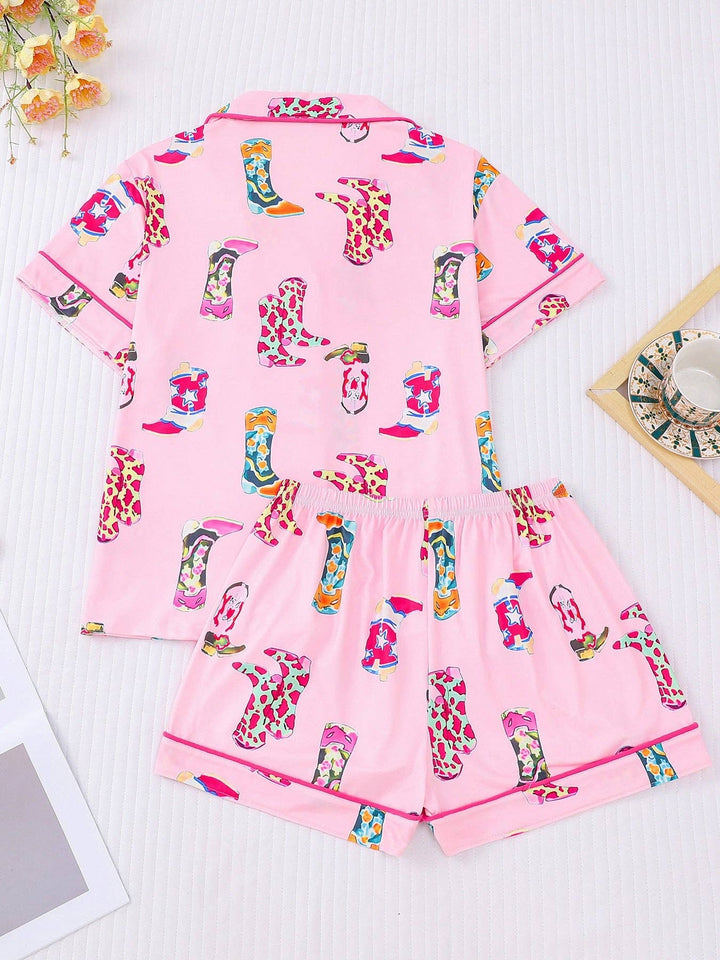 Pretty Little Cowgirl Pajama Set