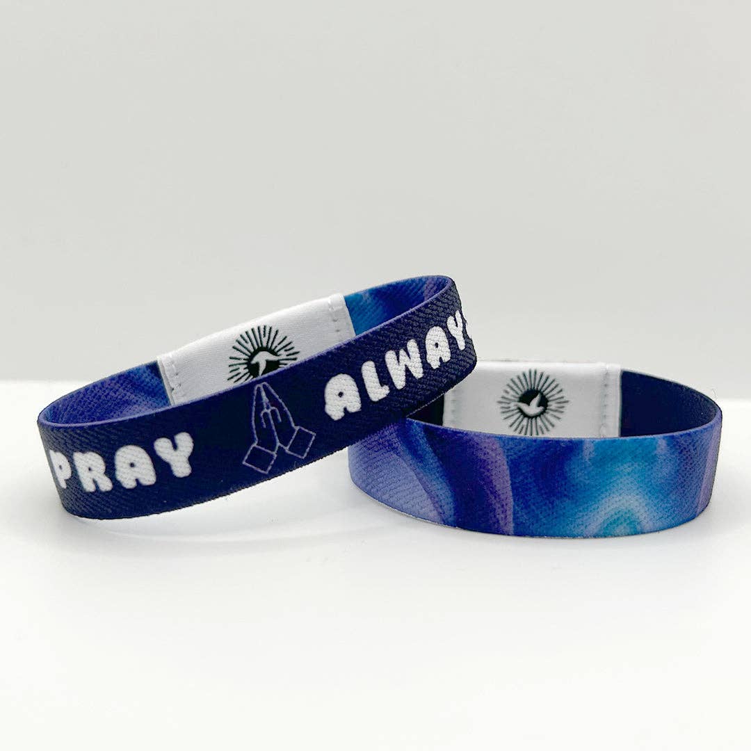 Pray Always NFC Bible Verse Bracelet