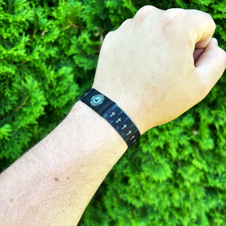 Faith Over Fear NFC Bible Verse Bracelet