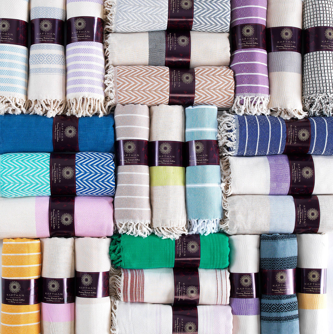 Assorted Turkish Cotton Bath/Beach Towels