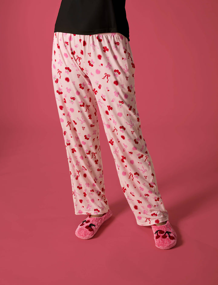 Cherry & Bows Women`s PJ Pant In Bag
