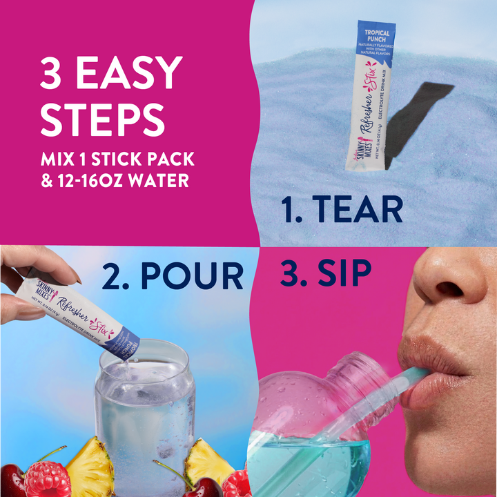 Refresher Stix 16 ct - Tropical Punch