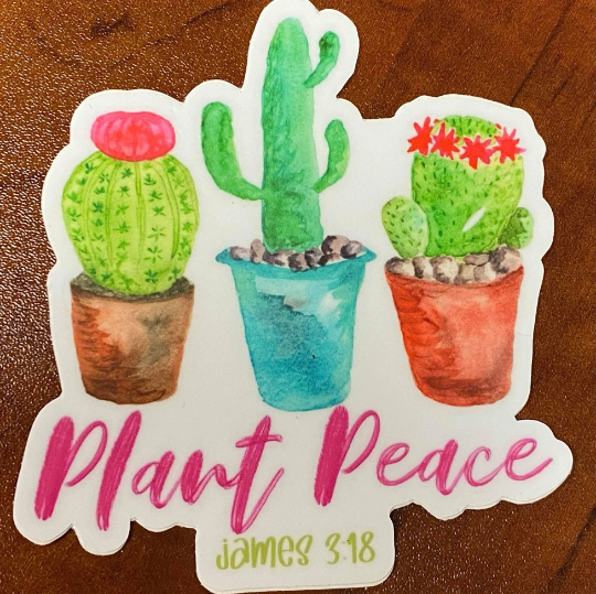 Plant Peace (Sticker)