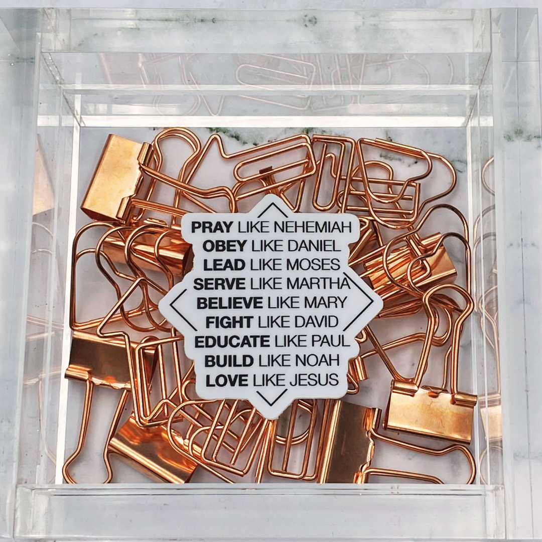 Pray like Nehemiah (sticker)