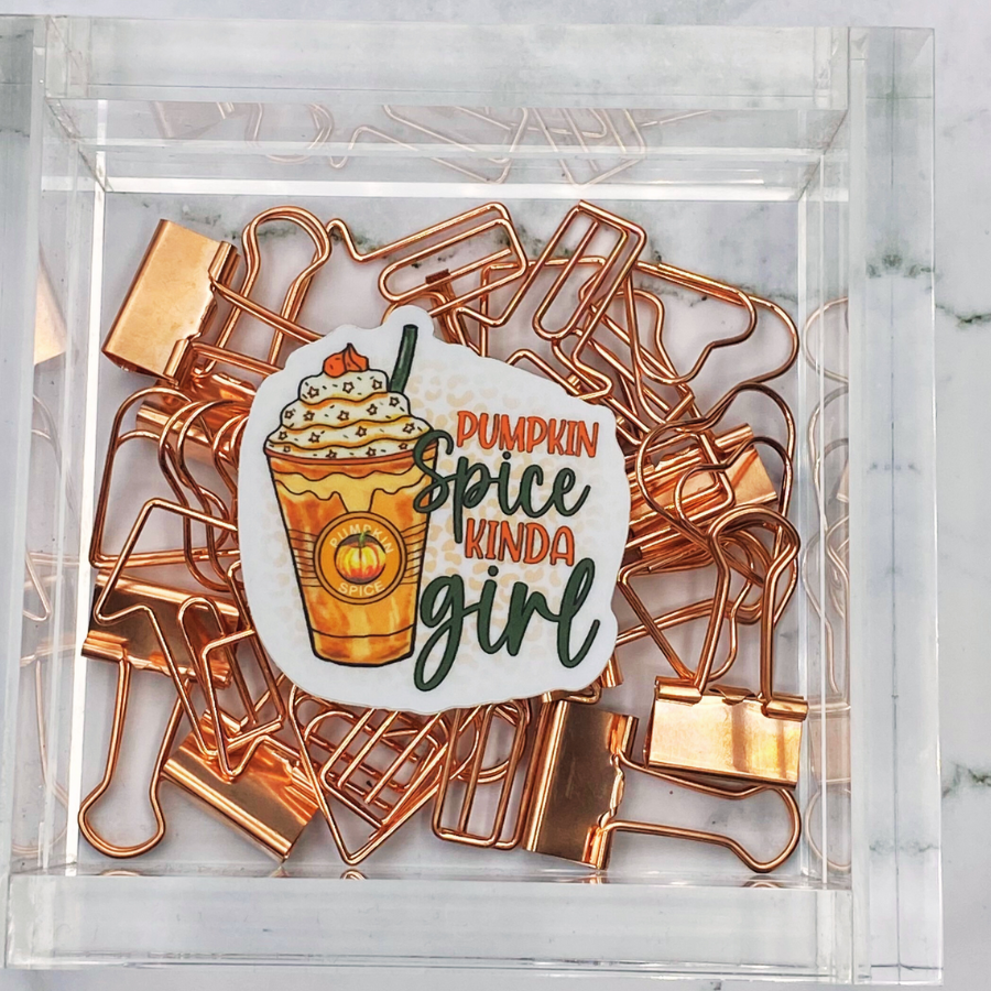Pumpkin spice Girl (sticker)
