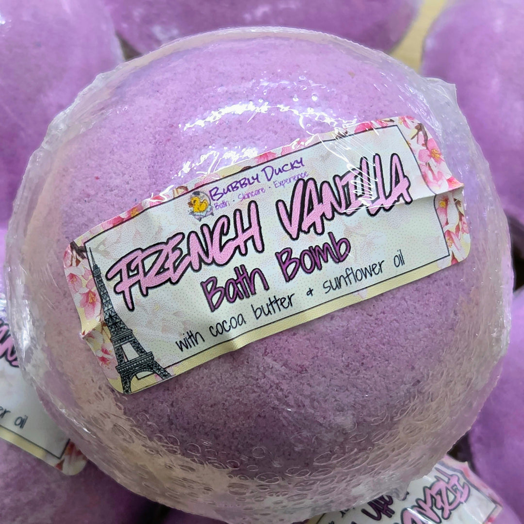 French Vanilla Mega Bath Bomb