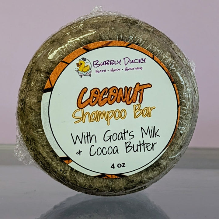 Coconut Goat's Milk & Cocoa Butter Shampoo Bar
