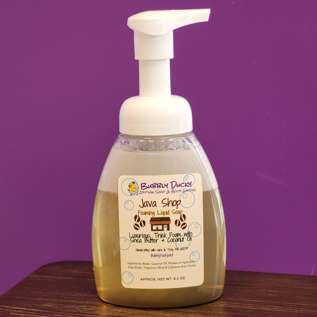 Java Shop Foaming Liquid Soap