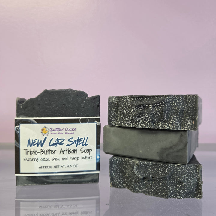 New Car Smell Triple-Butter Bar Soap