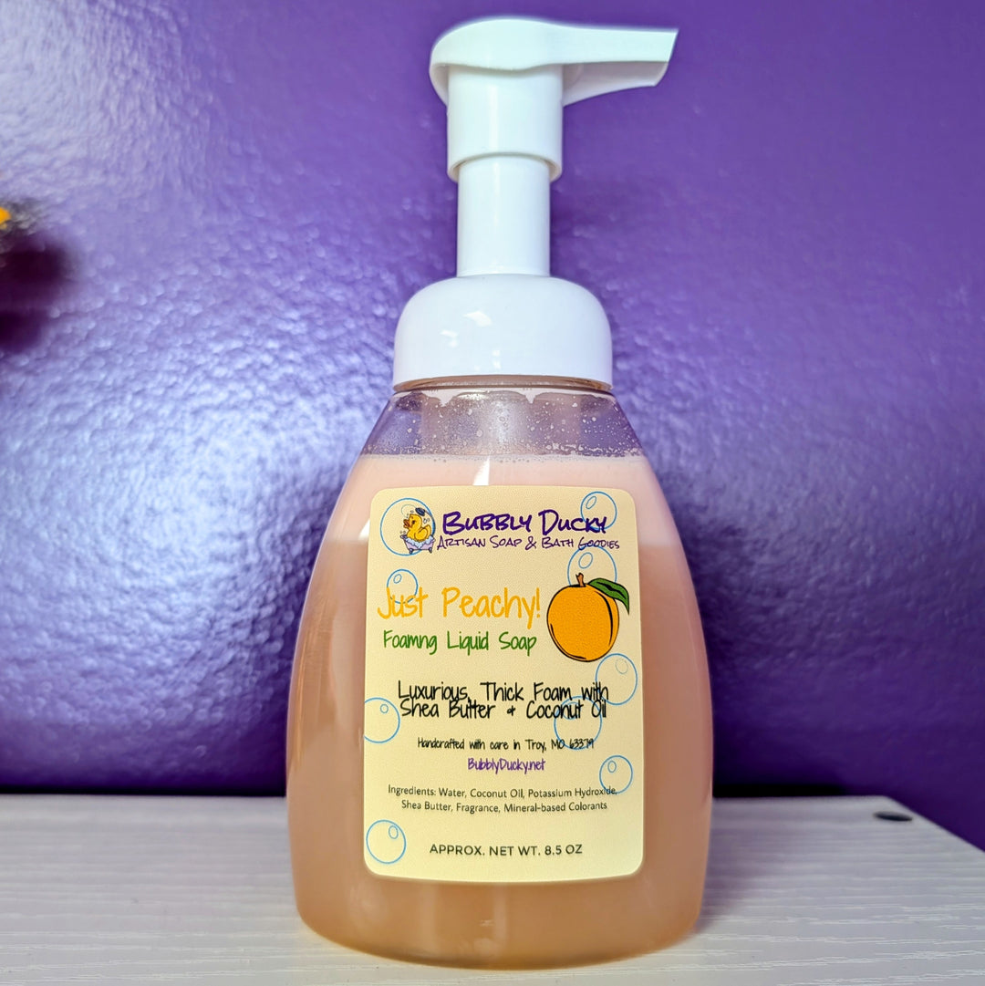 Just Peachy! Foaming Liquid Soap