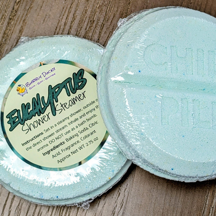 Chill Pill Shower Steamers - Lavender, Eucalyptus, Lemon