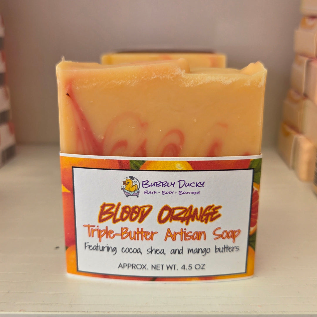 Blood Orange Triple-Butter Bar Soap