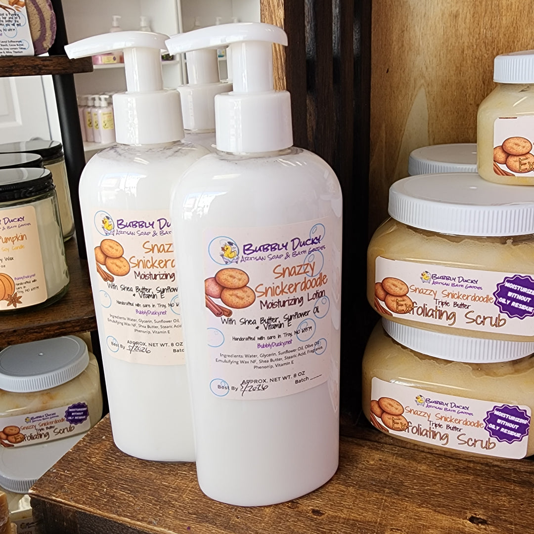 Snazzy Snickerdoodle Moisturizing Cream Lotion