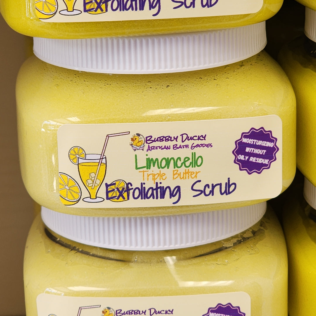 "Limoncello" Triple Butter Exfoliating Scrub