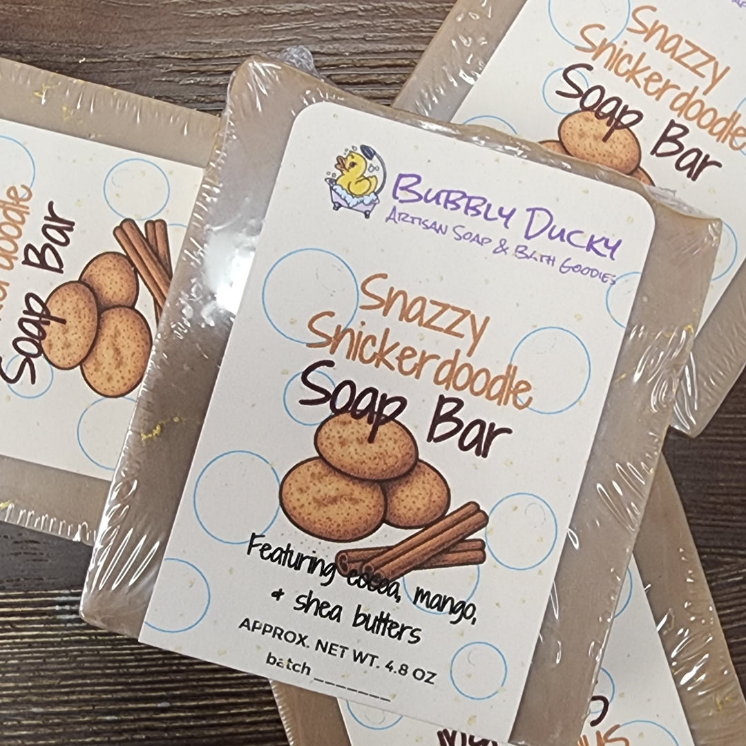 Snazzy Snickerdoodle Artisan Soap