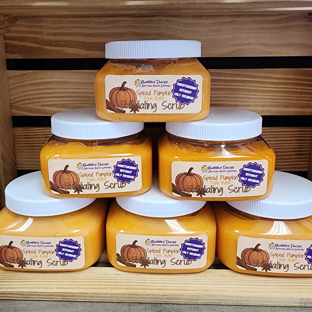 Spiced Pumpkin Triple Butter Exfoliating Scrub