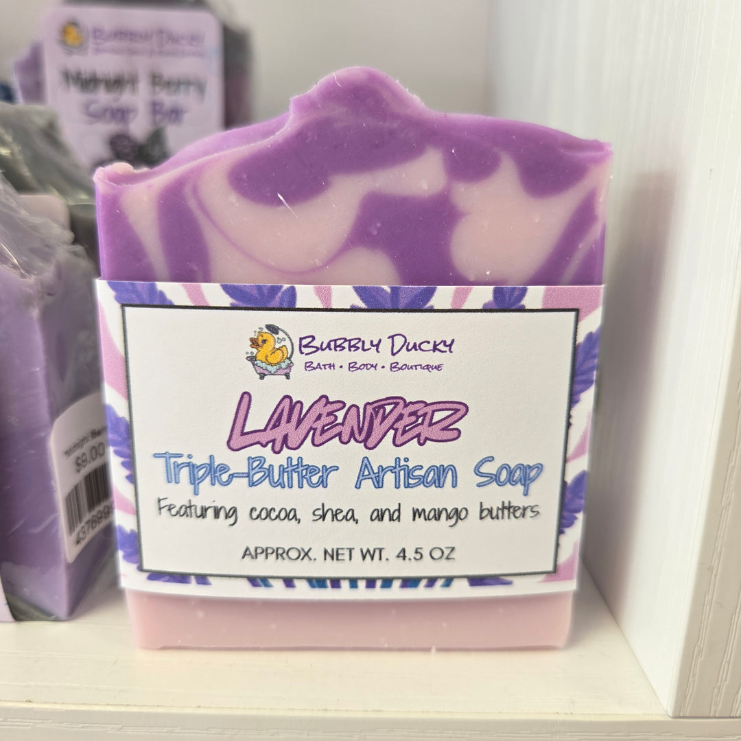 Lavender Triple-Butter Bar Soap