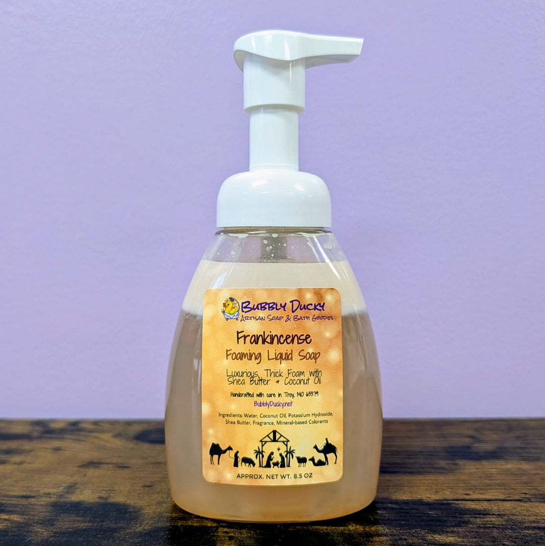 Frankincense Foaming Liquid Soap
