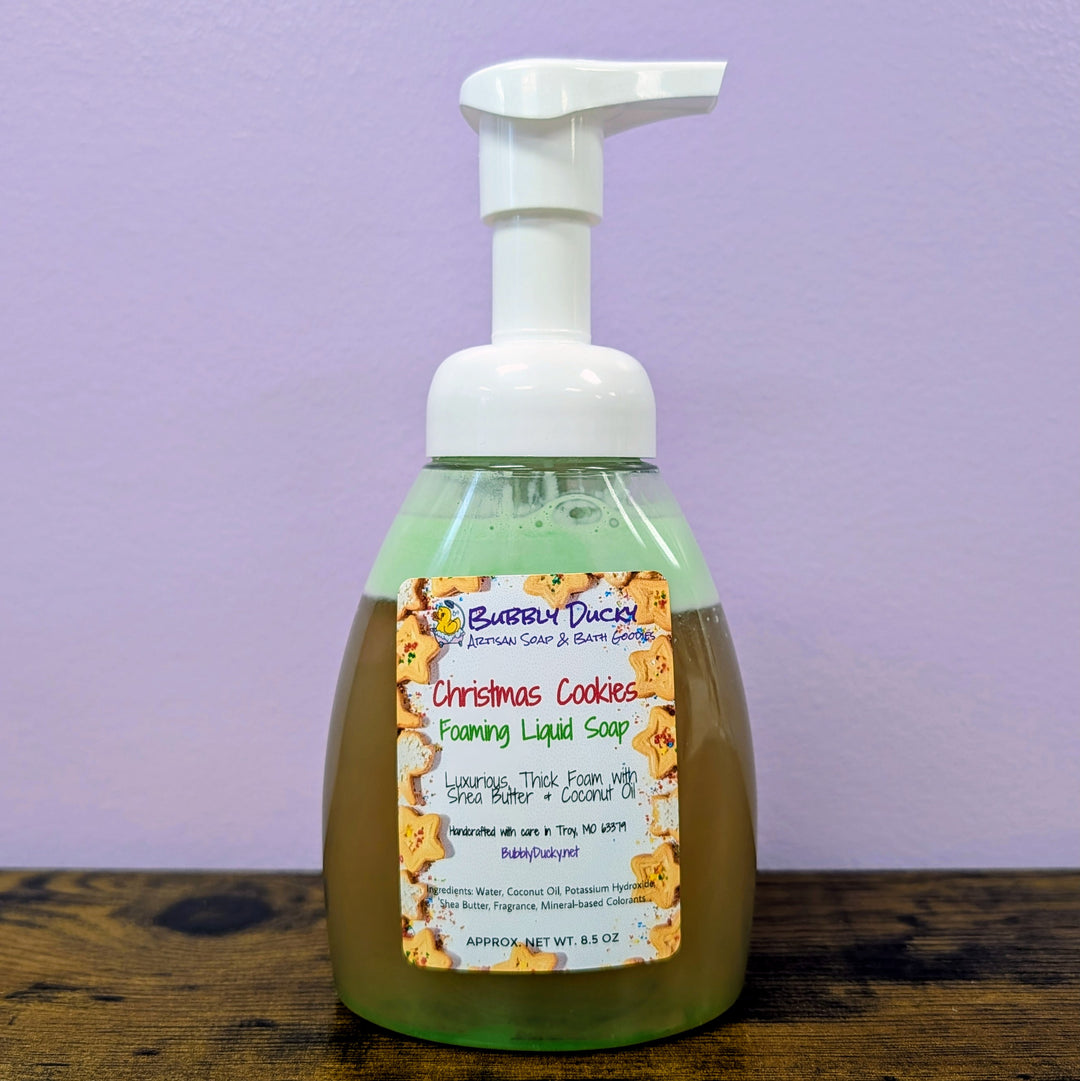 Christmas Cookies Foaming Liquid Soap
