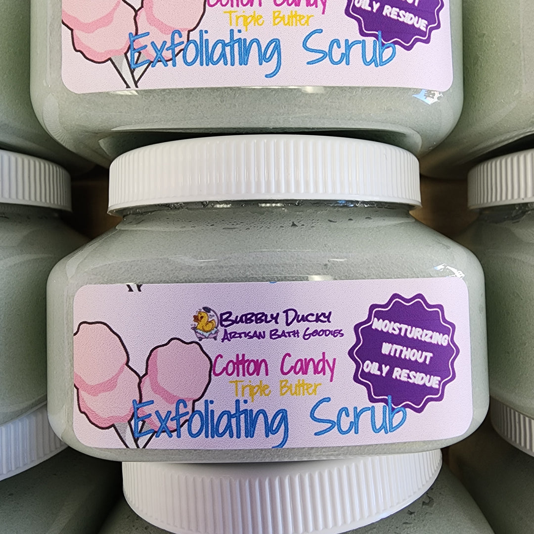 "Cotton Candy" Exfoliating Hand & Body Scrub