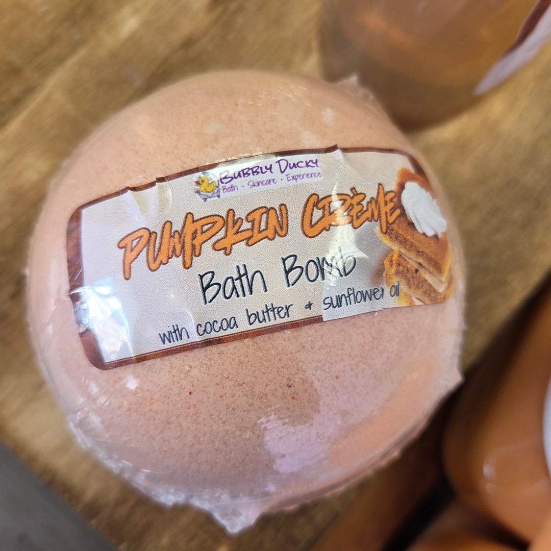 Pumpkin Crème Mega Bath Bomb