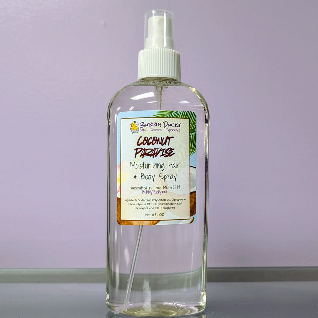 Coconut Paradise Moisturizing Hair & Body Spritz