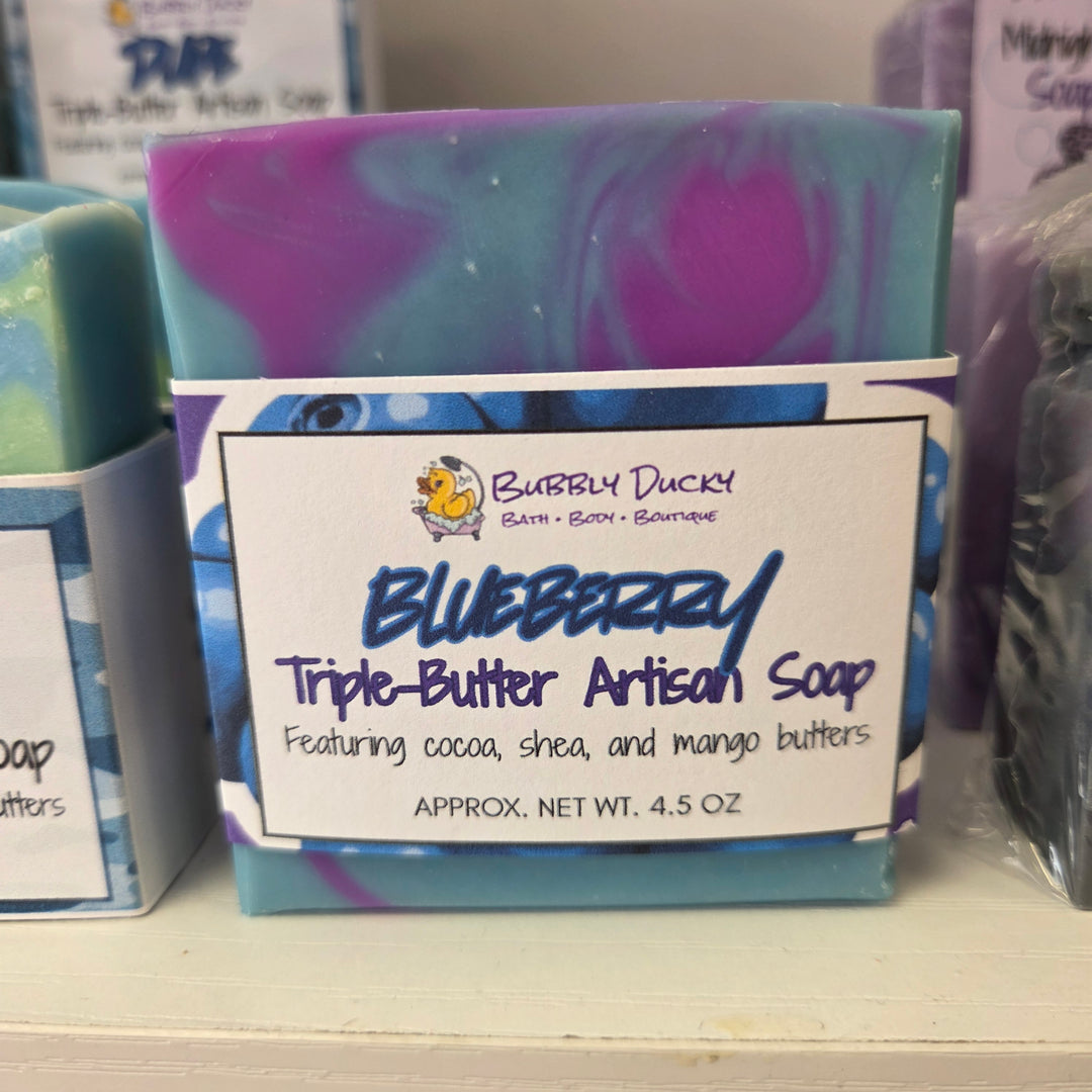 Blueberry Triple-Butter Bar Soap