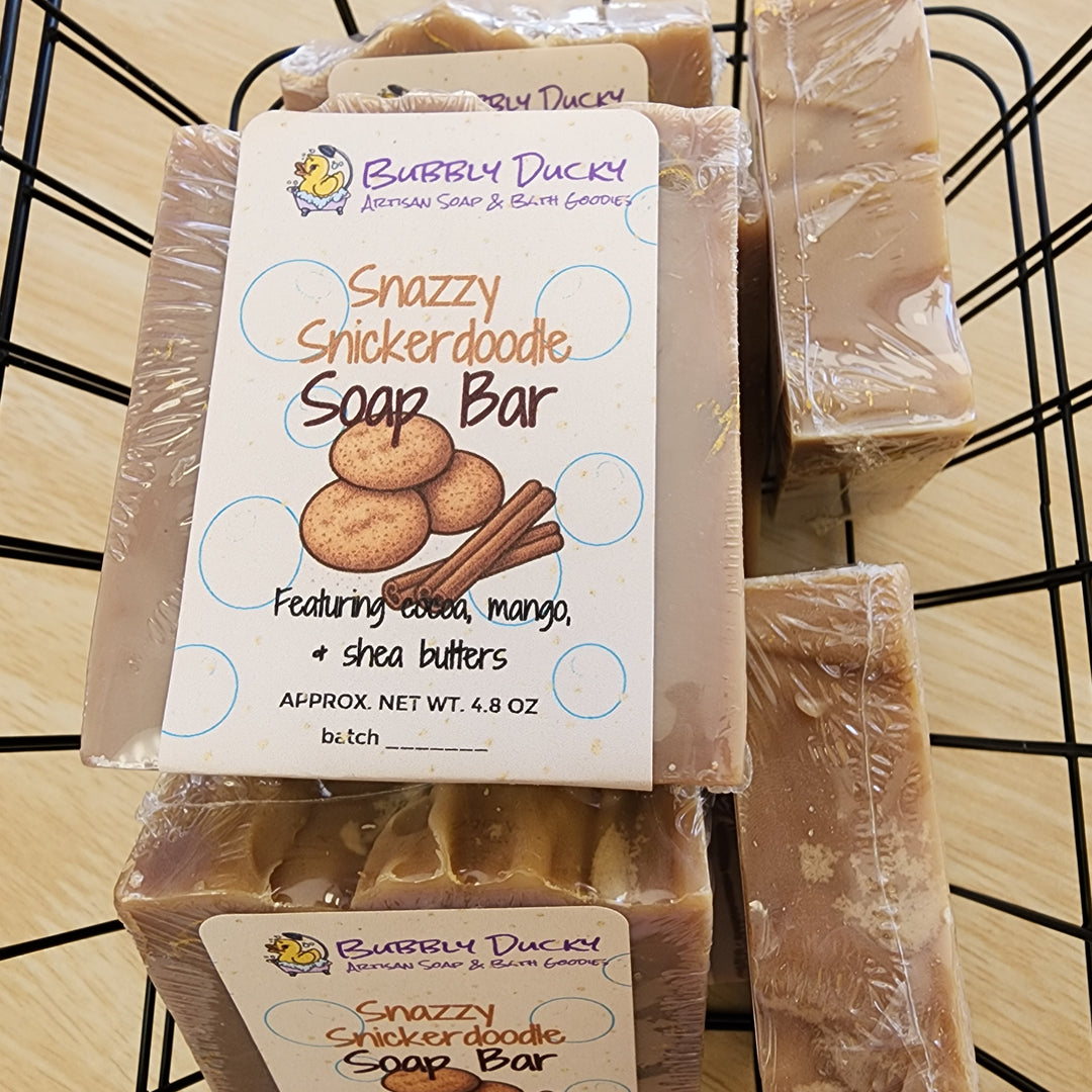 Snazzy Snickerdoodle Artisan Soap