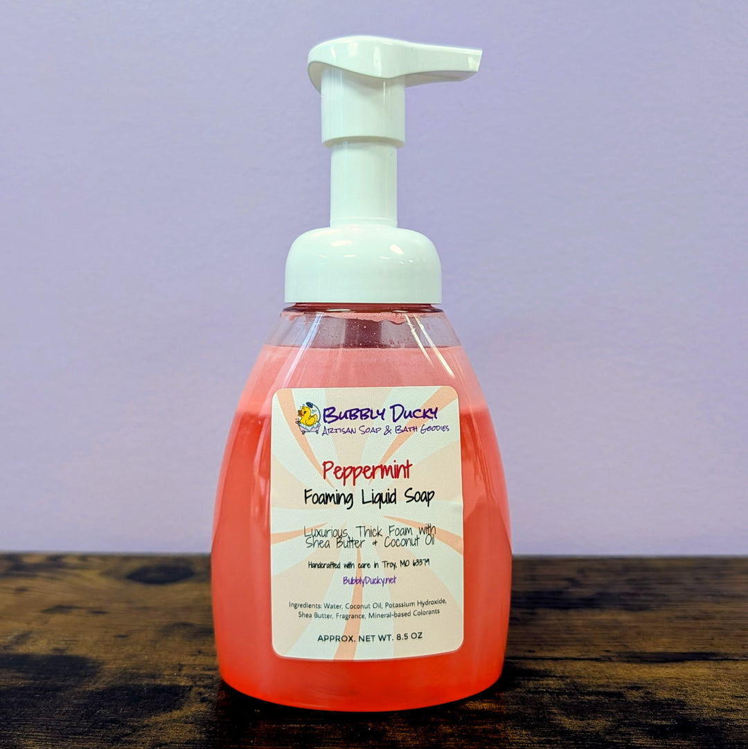 Peppermint Foaming Liquid Soap