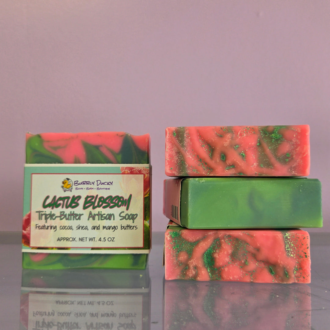 Cactus Blossom Triple-Butter Bar Soap