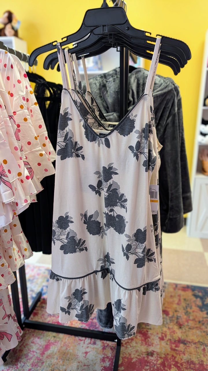 Floral Shadow Soft Chemise