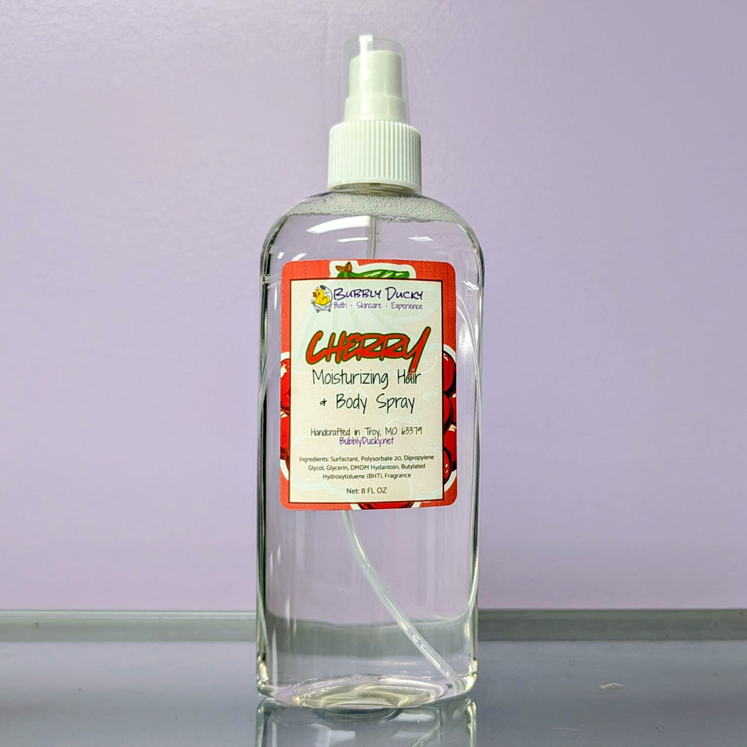 Cherry Moisturizing Hair & Body Spritz