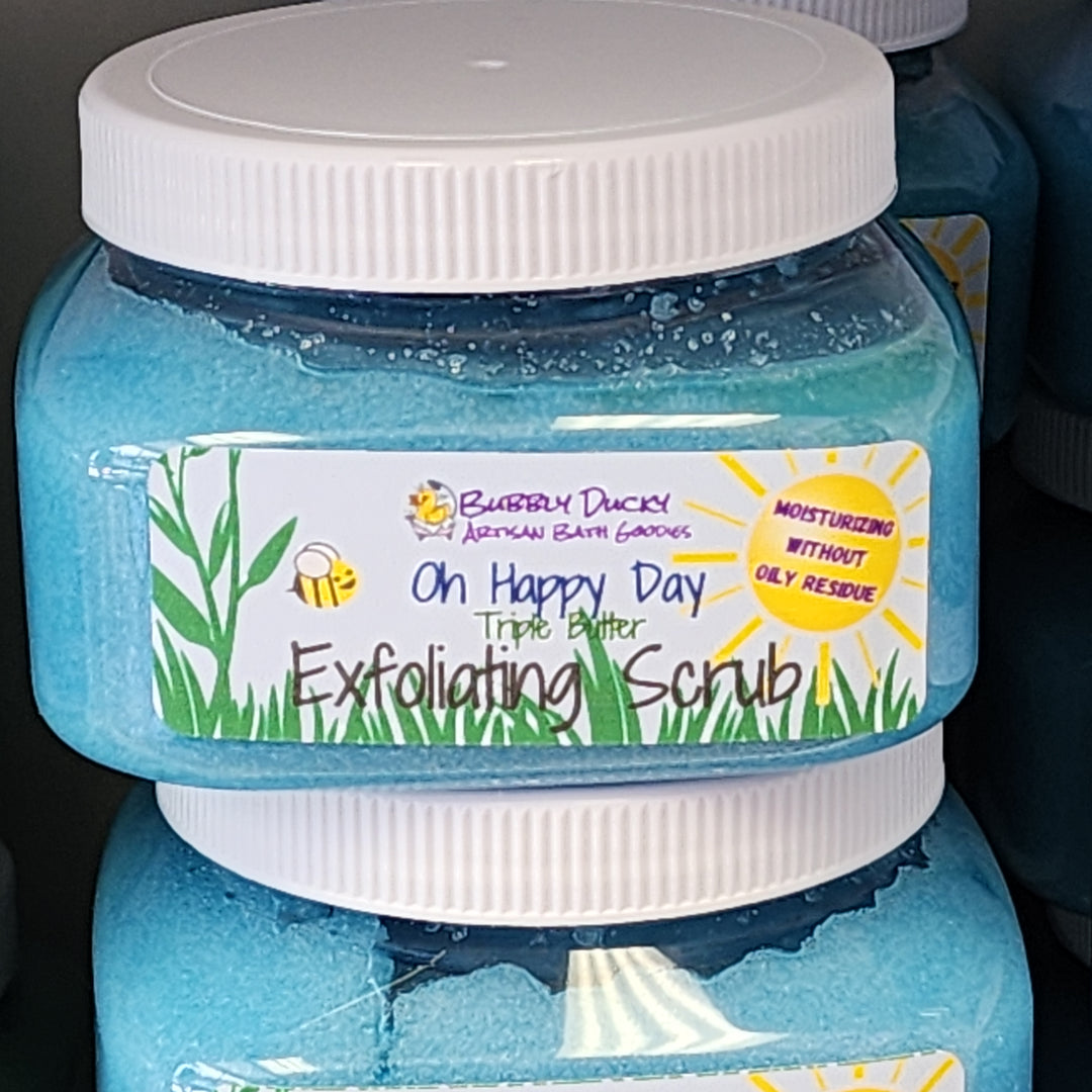 "Oh Happy Day" Triple Butter Exfoliating Scrub