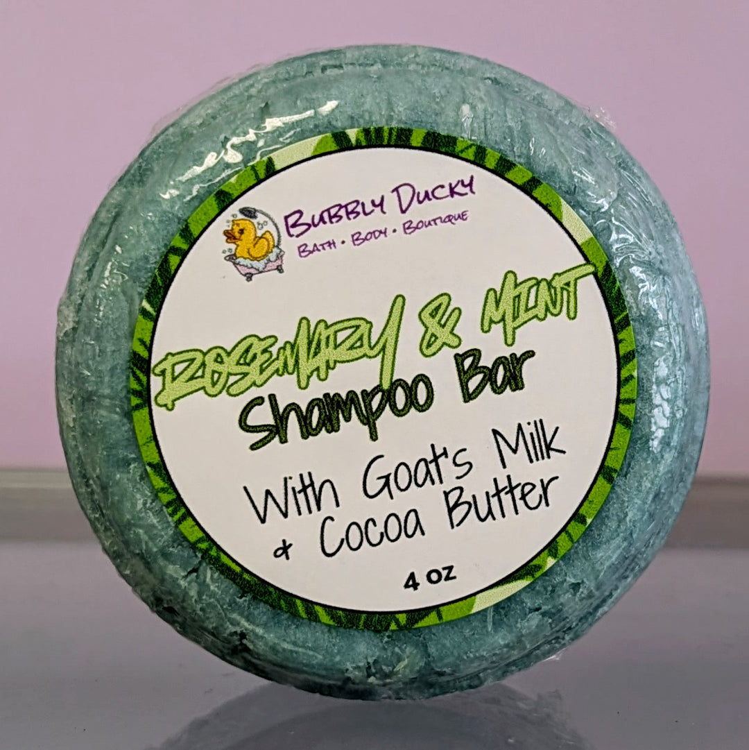 Rosemary & Mint Goat's Milk & Cocoa Butter Shampoo Bar
